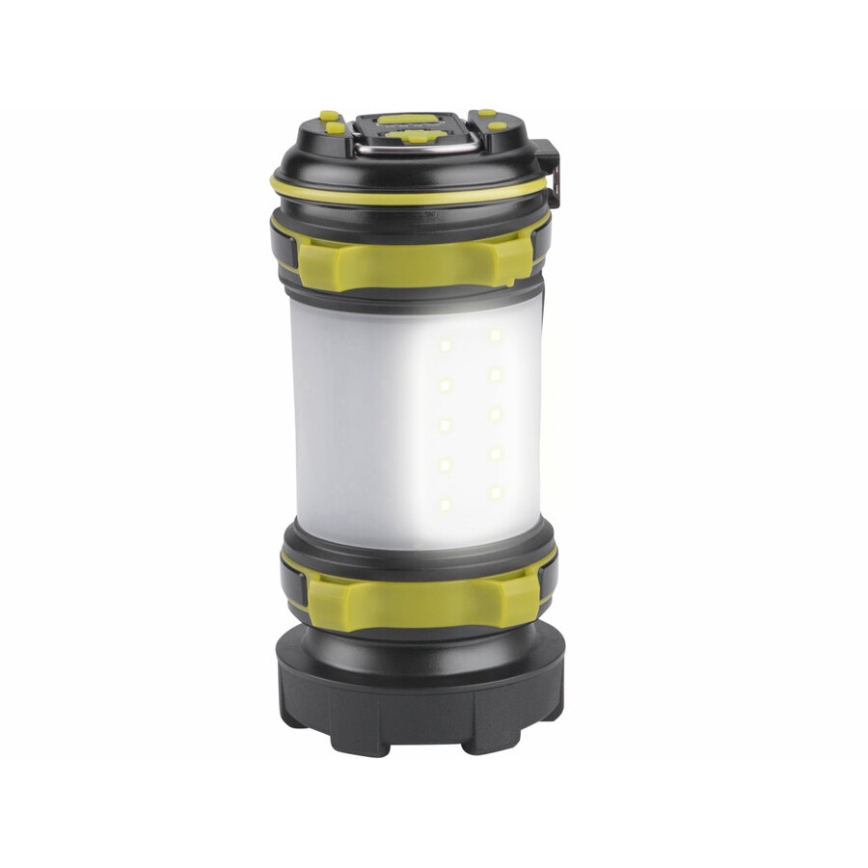 Extol - LED-himmennettävä taskulamppu virtapankilla LED/2600 mAh/3,7V IPX4