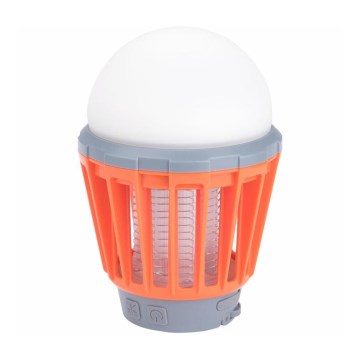 Extol - LED Kannettava lamppu hyönteisloukulla LED/3W/2000 mAh/3,7V IPX6
