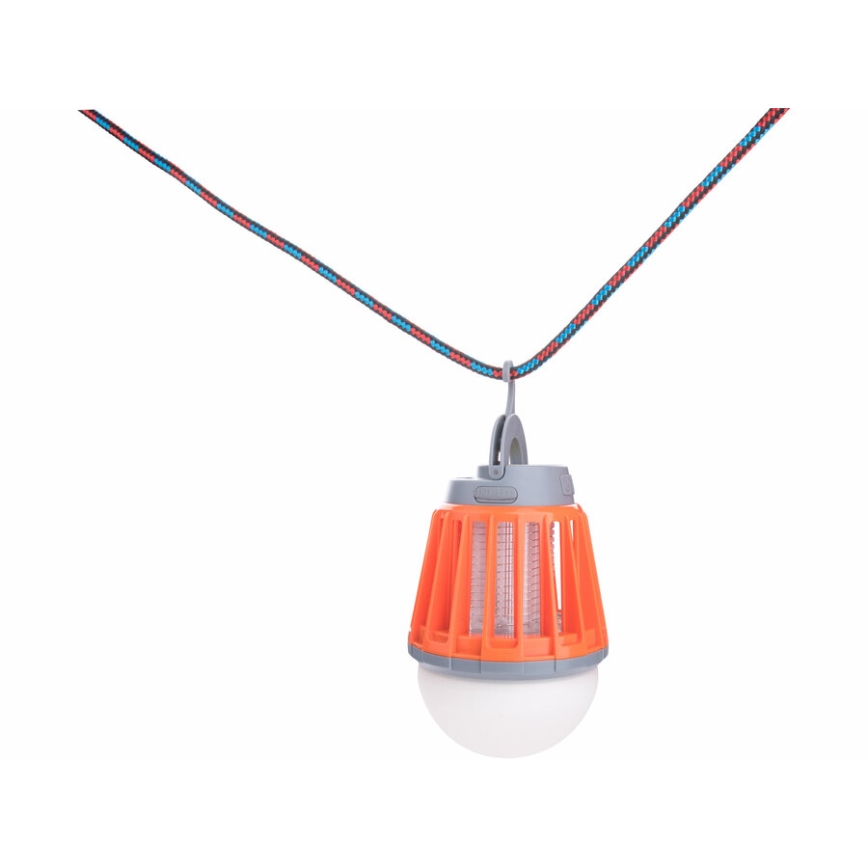 Extol - LED Kannettava lamppu hyönteisloukulla LED/3W/2000 mAh/3,7V IPX6