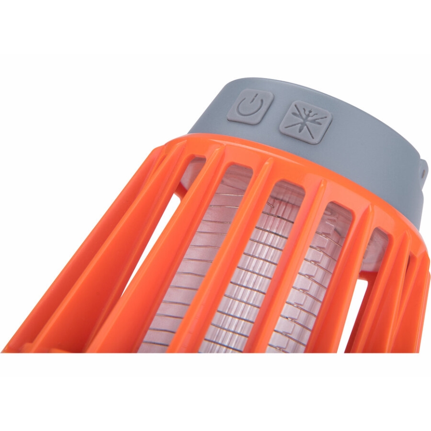 Extol - LED Kannettava lamppu hyönteisloukulla LED/3W/2000 mAh/3,7V IPX6