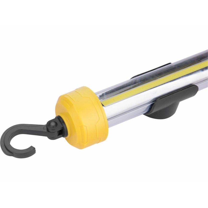 Extol - LED Kannettava lamppu LED/2000 mAh/3,6V musta/keltainen