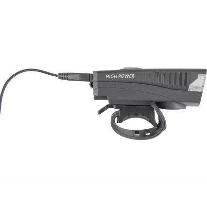 Extol - LED Ladattava polkupyöränvalo torvella LED/5W/1200mAh/3,7V IPX4