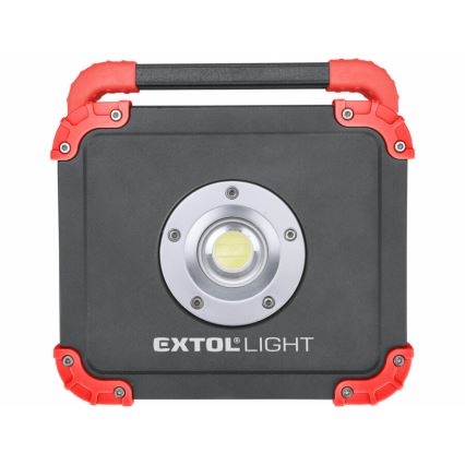 Extol - LED ladattava valonheitin LED/20W/6600 mAh/3,7V IP54