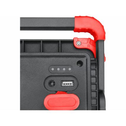 Extol - LED ladattava valonheitin LED/20W/6600 mAh/3,7V IP54