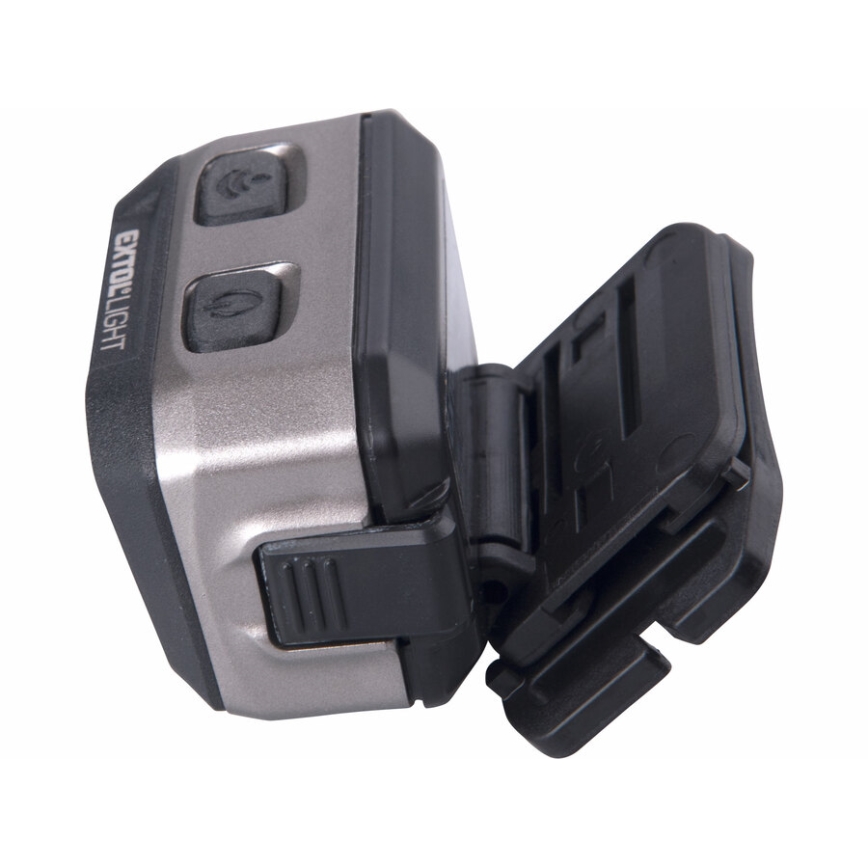Extol - LED-otsalamppu sensorilla LED/1000 mAh/3,7V/3xAAA IPX4