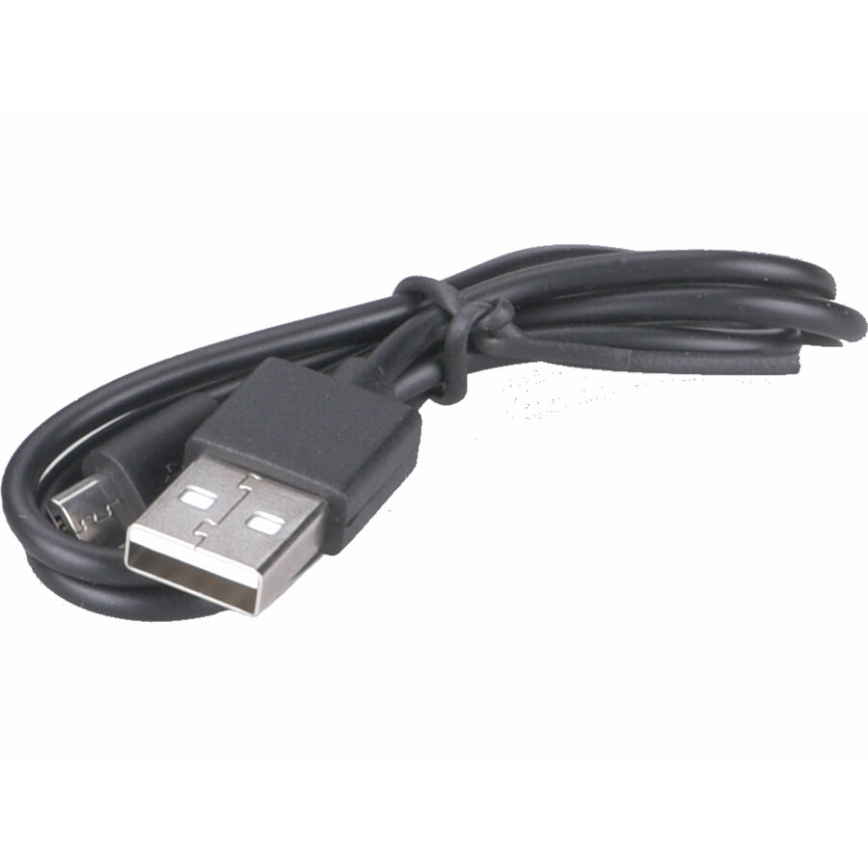 Extol - LED-otsalappu anturilla LED/3W/1200 mAh/3,7V oranssi/musta