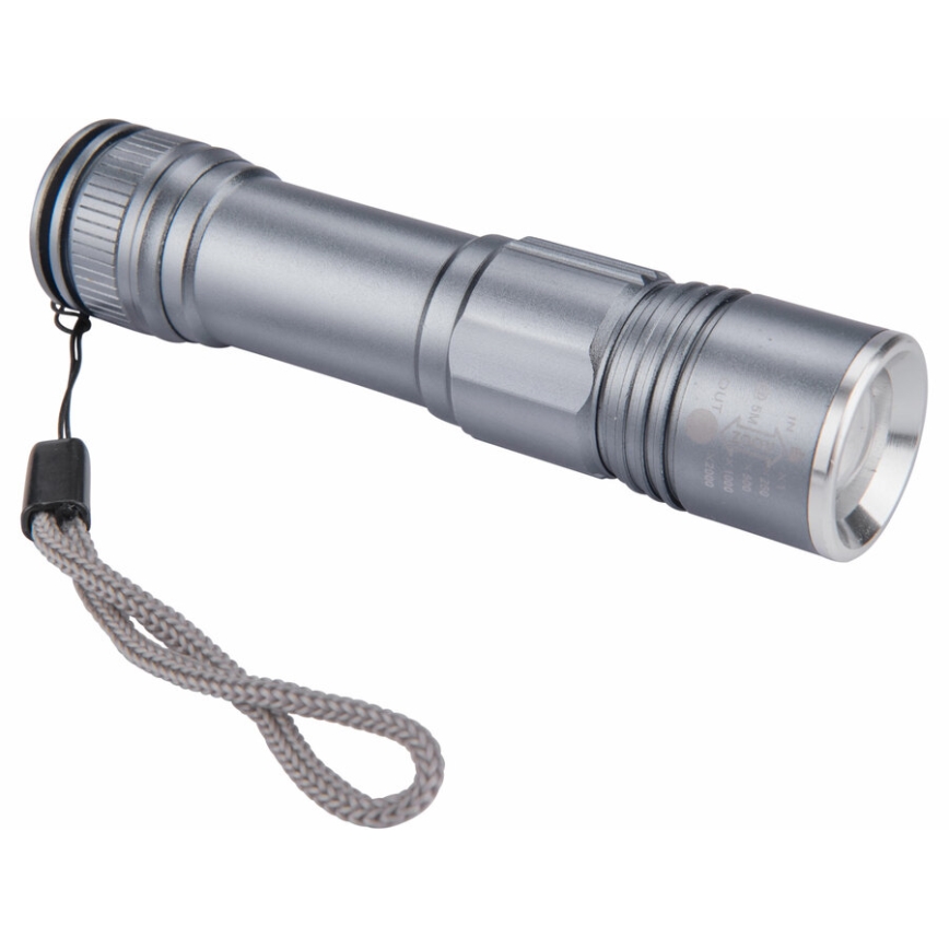 Extol - LED-taskulamppu LED/2000 mAh/3,7V mattakromi