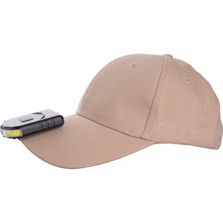 Extol - LED-taskulamppu lippikselle klipsillä LED/500 mAh