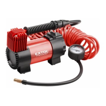Extol Premium - Autokompressori 12V pussi ja tarvikkeet