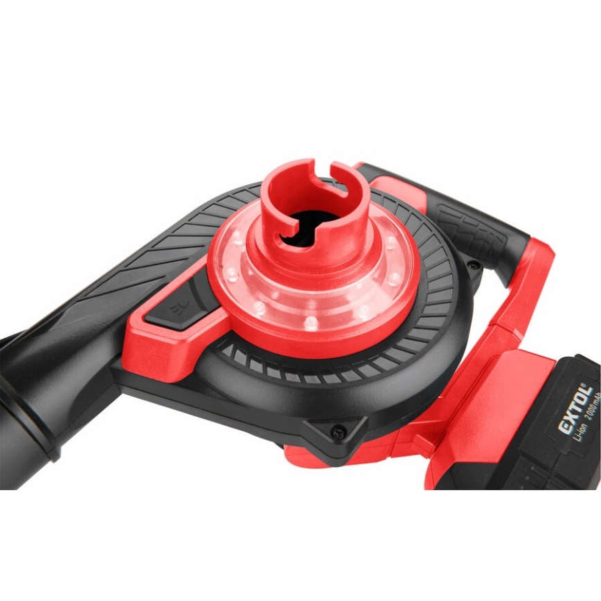 Extol Premium - Johdoton puhallin 2in1 2000 mAh 20V