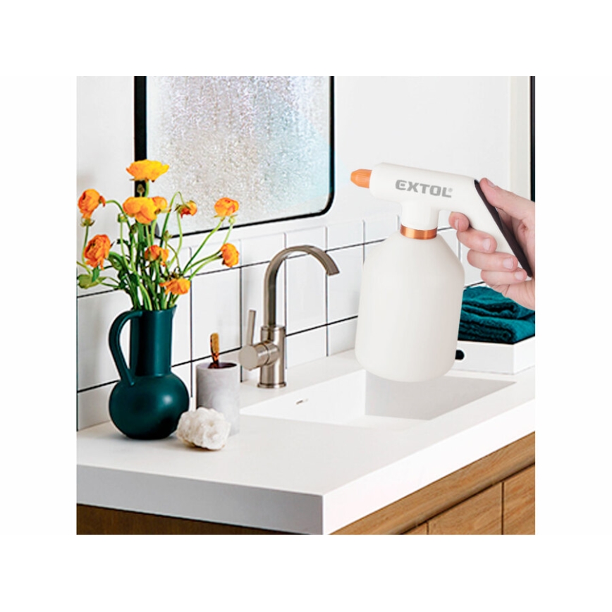 Extol Premium - Ladattava johdoton sprinkleri 1l