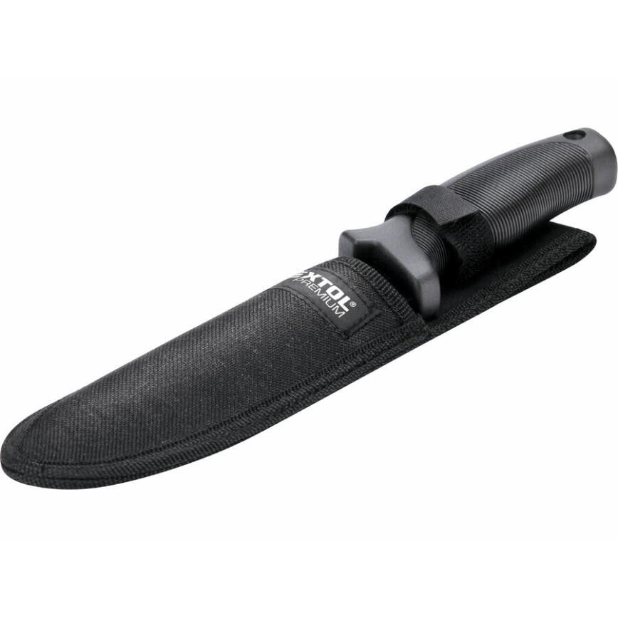 Extol Premium - Metsästysveitsi musta/ruostumaton 15 cm