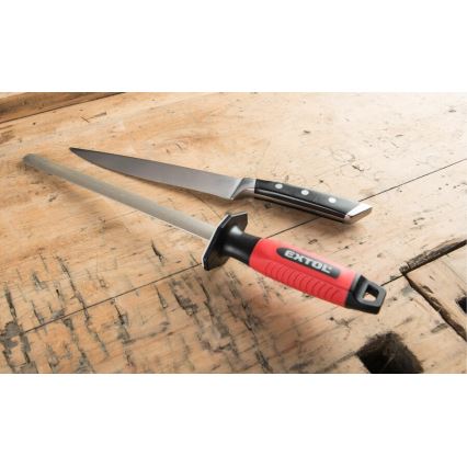 Extol Premium - Teroitusteräs timanttipölykerroksella 26 cm P400