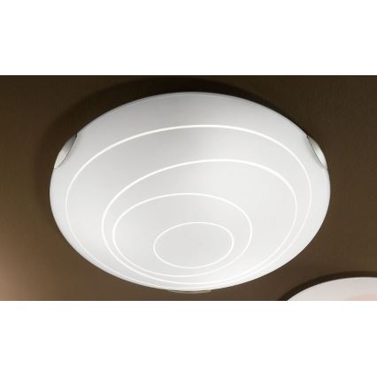 Fabas 3061/65/102 - Kattovalo KENT 2xE27/60W/230V
