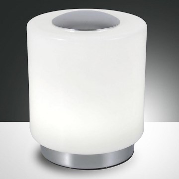 Fabas Luce 3257-30-138 - LED Himmennettävä kosketuspöytävalaisin SIMI LED/8W/230V hopea