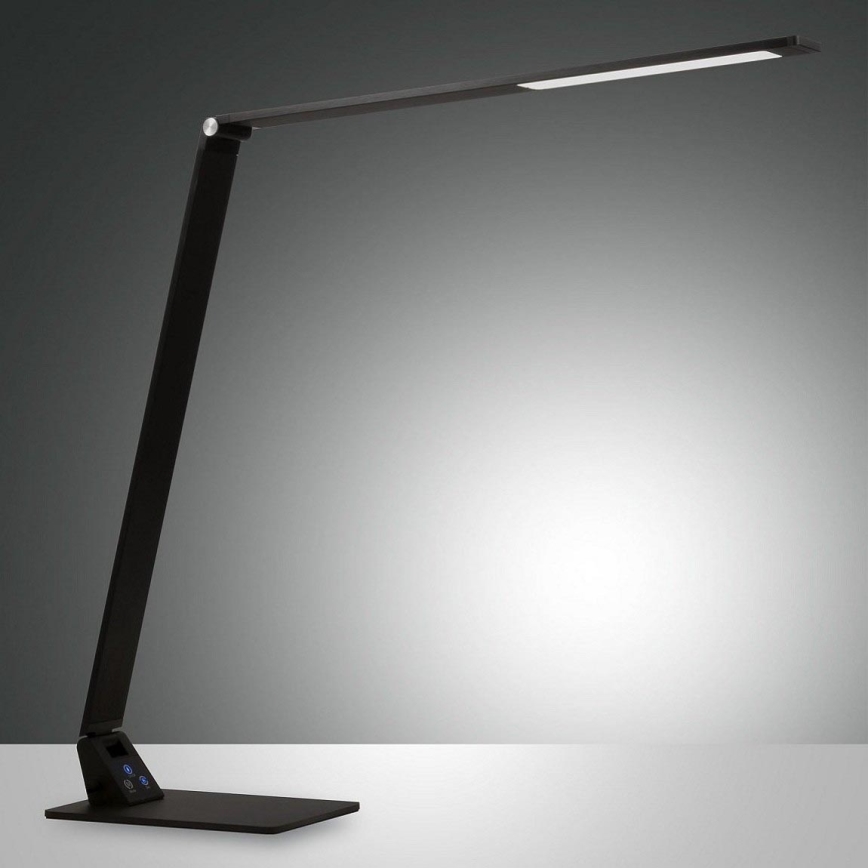 Fabas Luce 3265-30-101 - Himmennettävä LED-pöytävalaisin WASP LED/12W/230V 3000/4000/5000K musta