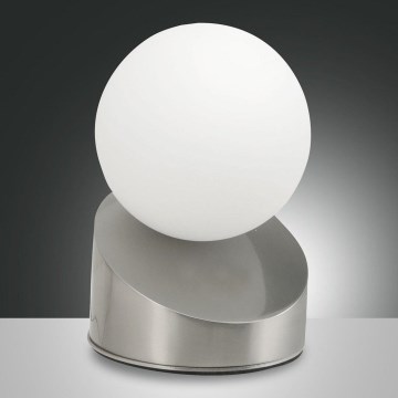 Fabas Luce 3360-30-178 - LED Himmennettävä kosketuspöytävalaisin GRAVITY LED/5W/230V mattakromi
