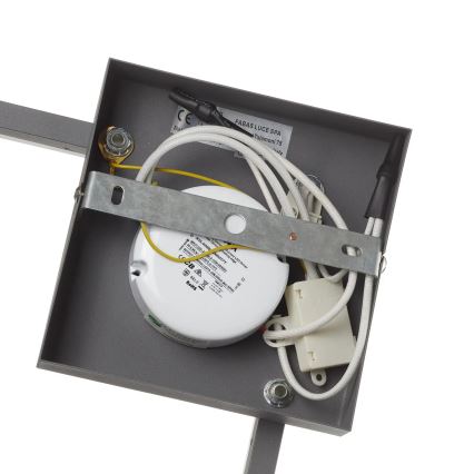 Fabas Luce 3394-21-282 - Himmennettävä LED-kattovalaisin BARD LED/22W/230V 3000K antrasiitti