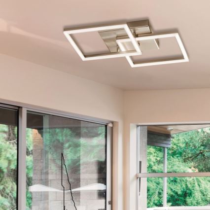 Fabas Luce 3394-22-225 - Himmennettävä LED-kattovalaisin BARD LED/39W/230V 3000K kulta