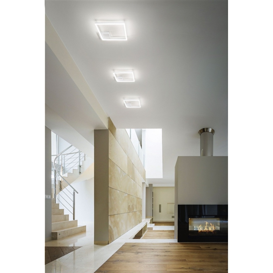 Fabas Luce 3394-23-102 - Himmennettävä LED-kattovalaisin BARD LED/22W/230V 4000K valkoinen