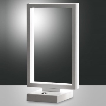 Fabas Luce 3394-30-102 - Himmennettävä LED-pöytävalaisin BARD LED/15W/230V valkoinen