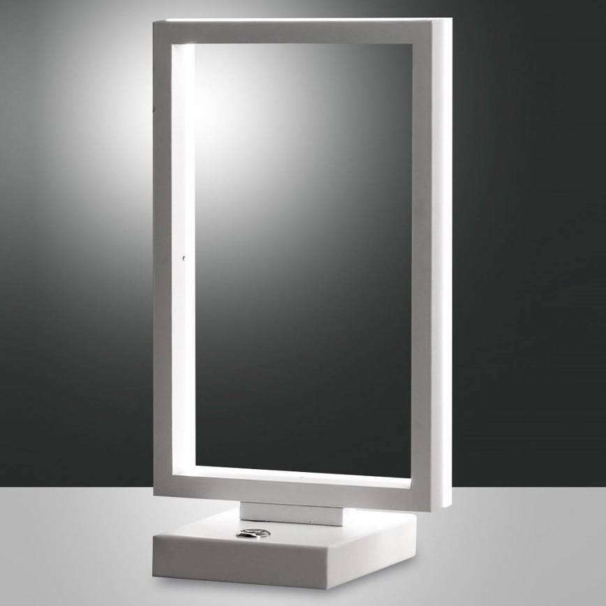 Fabas Luce 3394-30-102 - Himmennettävä LED-pöytävalaisin BARD LED/15W/230V valkoinen