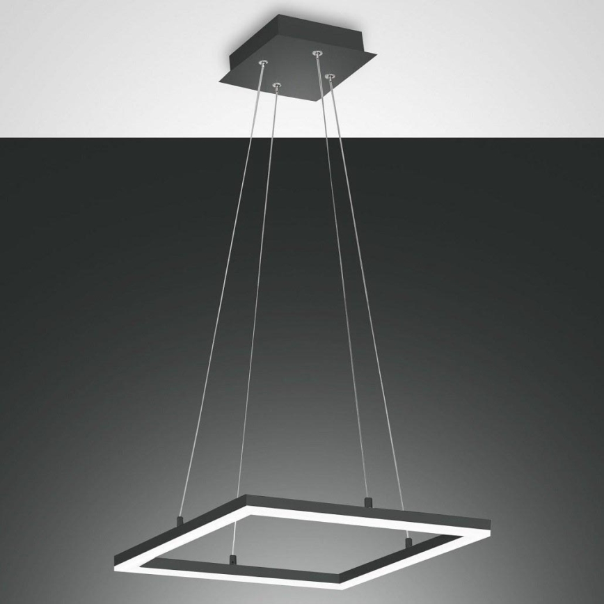 Fabas Luce 3394-40-282 - Himmennettävä LED-kattokruunu johdossa BARD LED/39W/230V antrasiitti