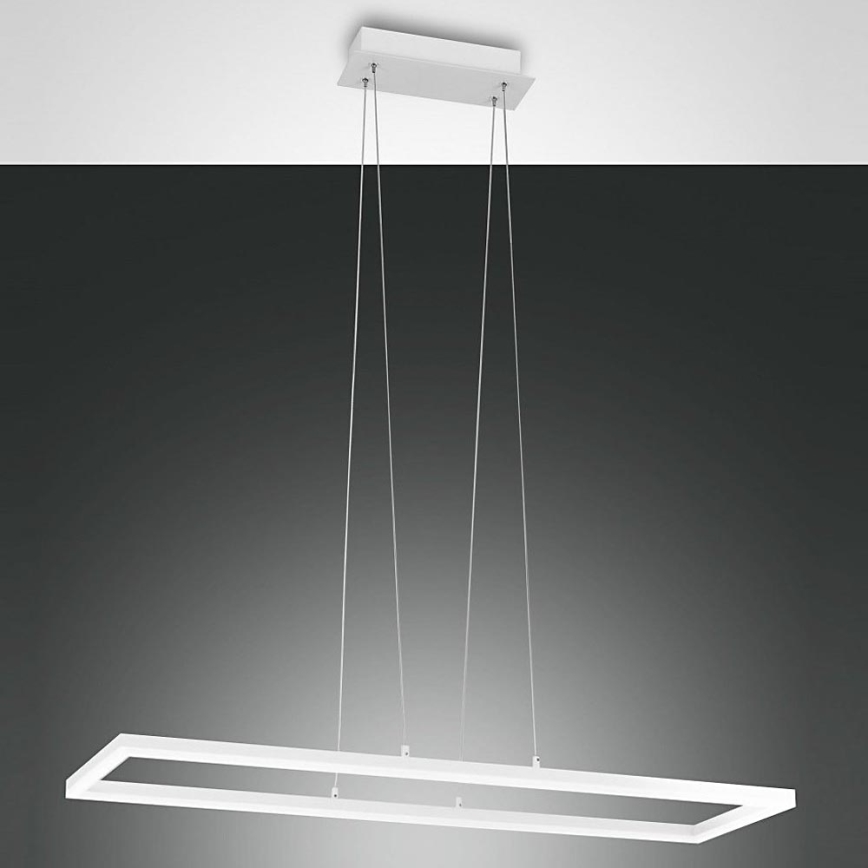 Fabas Luce 3394-45-102 - Himmennettävä LED-kattokruunu johdossa BARD LED/52W/230V 3000K valkoinen