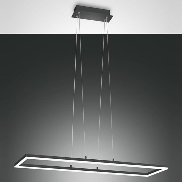 Fabas Luce 3394-45-282 - Himmennettävä LED-kattokruunu johdossa BARD LED/52W/230V 3000K antrasiitti