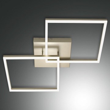 Fabas Luce 3394-65-225 - Himmennettävä LED-kattovalaisin BARD LED/52W/230V 3000K kulta