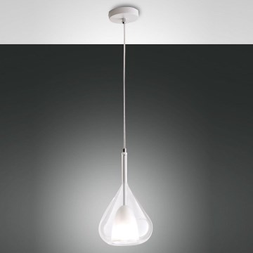 Fabas Luce 3481-40-241 - Kattokruunu johdossa LILA 1xE27/40W/230V läpinäkyvä