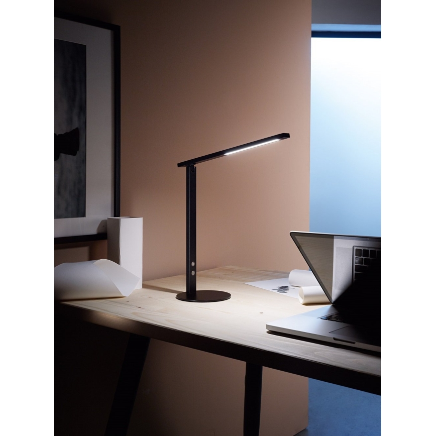 Fabas Luce 3550-30-101 - Himmennettävä LED-pöytävalaisin IDEAL LED/10W/230V 3000-6000K musta