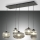 Fabas Luce 3627-48-126 - Kattokruunu johdossa GILLIS 5xE27/40W/230V harmaa/musta