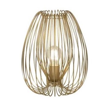 Fabas Luce 3677-34-225 - Pöytävalaisin CAMP 1xE27/40W/230V kultainen