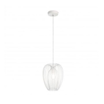 Fabas Luce 3677-45-102 - Kattokruunu johdossa CAMP 1xE27/40W/230V valkoinen
