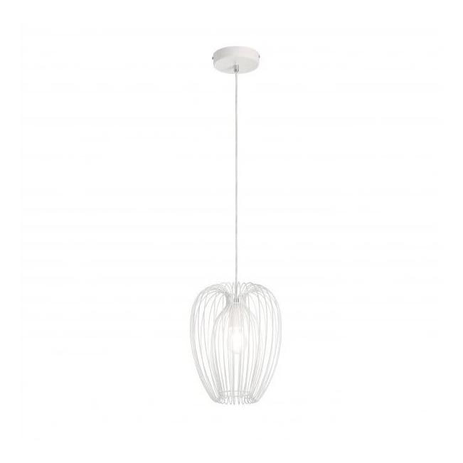Fabas Luce 3677-45-102 - Kattokruunu johdossa CAMP 1xE27/40W/230V valkoinen