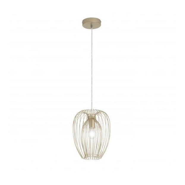 Fabas Luce 3677-45-225 - Kattokruunu johdossa CAMP 1xE27/40W/230V kultainen