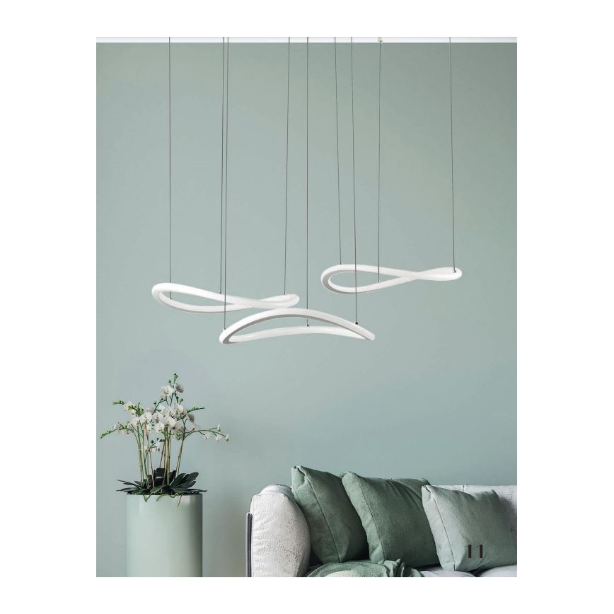 Fabas Luce 3711-47-102 - LED-kattokruunu johdossa TIRRENO LED/50W/230V