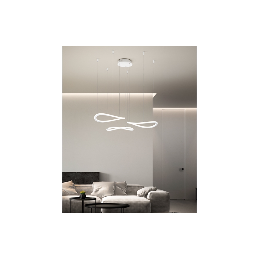 Fabas Luce 3711-47-102 - LED-kattokruunu johdossa TIRRENO LED/50W/230V