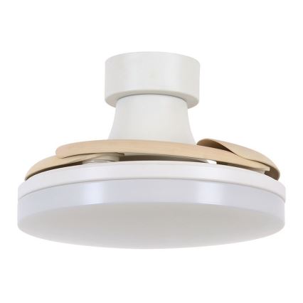 FANAWAY 210664 - LED himmennettävä kattovalo ORBIT LED/25W/230V beige/valkoinen + kauko-ohjaus