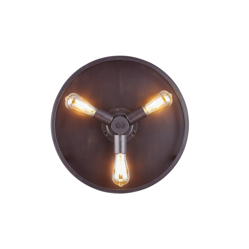 FANAWAY 212927 - LED Kattotuuletin CLASSIC 3xE27/4W/230V musta + kauko-ohjaus