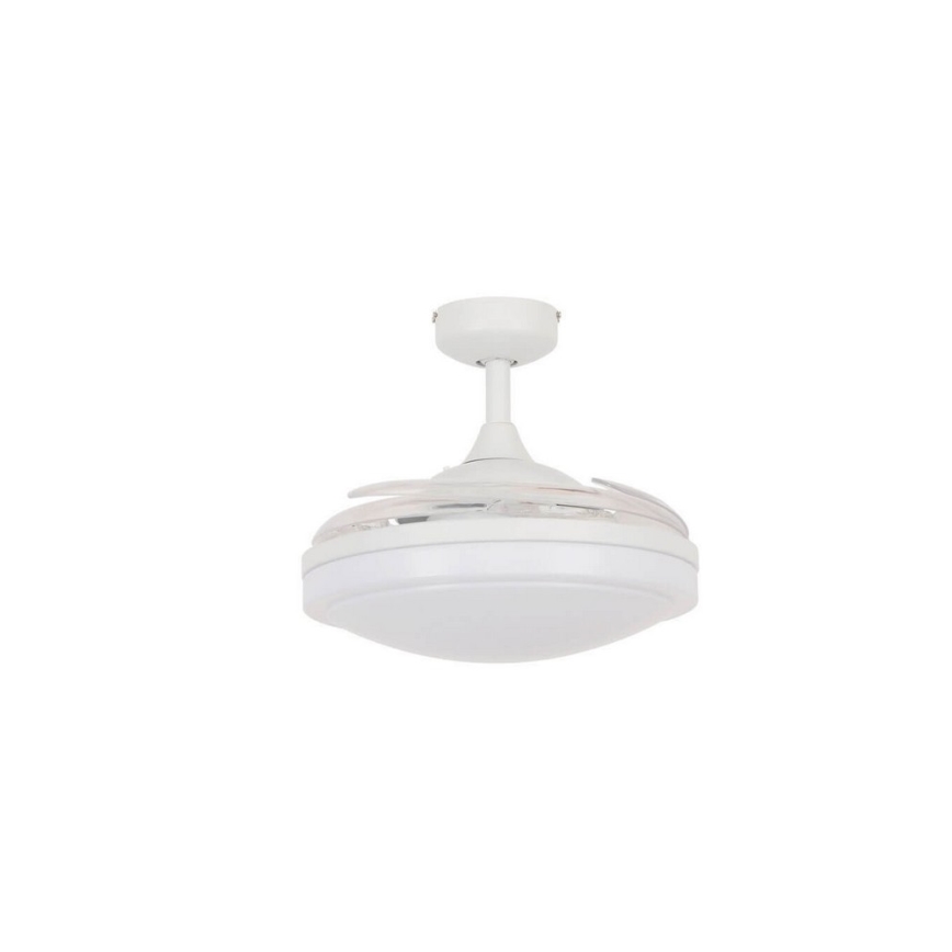 FANAWAY 212980 - Kattotuuletin EVORA 2xE27/15W/230V valkoinen + kauko-ohjaus