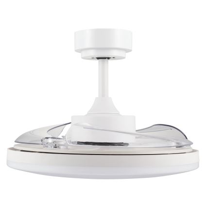 FANAWAY 21612949 - LED himmennettävä kattovalo STROLL LED/30W/230V 2700/3500/5000K halkaisija 106 cm valkoinen/läpinäkyvä + kauko-ohjaus