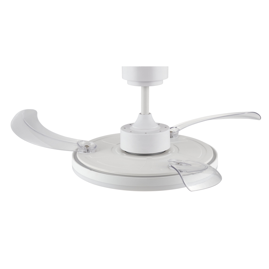 FANAWAY 21612949 - LED himmennettävä kattotuuletin STROLL LED/30W/230V 2700/3500/5000K halkaisija 106 cm valkoinen/kirkas + kaukosäädin