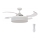FANAWAY 511030 - LED Kattotuuletin FRASER 3xE27/20W/230V valkoinen + kauko-ohjaus