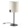 FARO 20054 - Pöytävalaisin NILA 1xE27/15W/230V kerma/musta