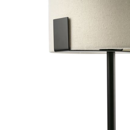 FARO 20054 - Pöytävalaisin NILA 1xE27/15W/230V kerma/musta