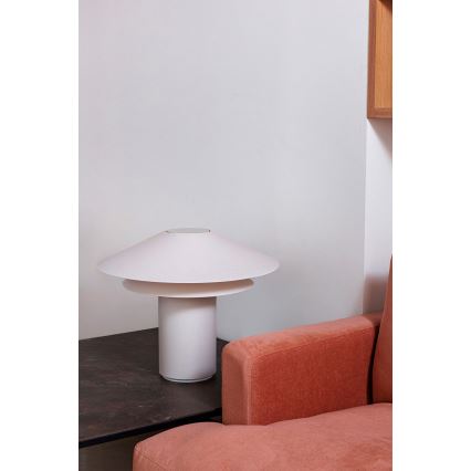 FARO 20069 - Pöytävalaisin SHAN 1xE27/15W/230V pergamenttipaperia kerma