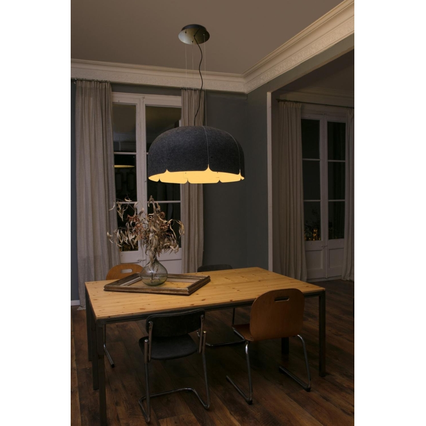 Faro 20104 - LED-kattokruunu johdossa MUTE LED/24W/230V halkaisija 80 cm 4000K