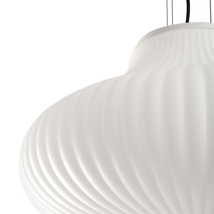 FARO 28301 - Kattokruunu johdossa ISABELLE 1xE27/15W/230V halkaisija 40 cm valkoinen